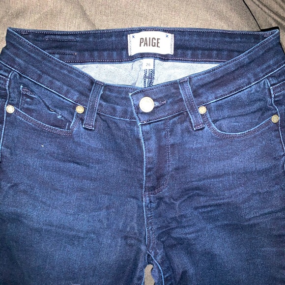 PAIGE VERDUGO ANKLE JEANS - Picture 4 of 7